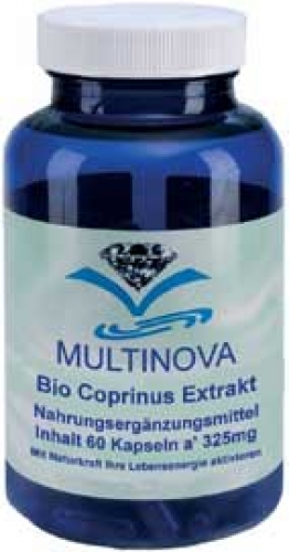 Coprinus-Extrakt aus Bio-Anbau in Kapseln