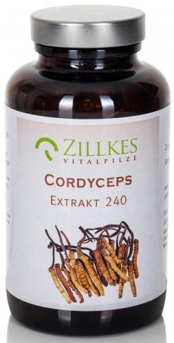 Cordyceps sinensis Extrakt 240 Kapseln