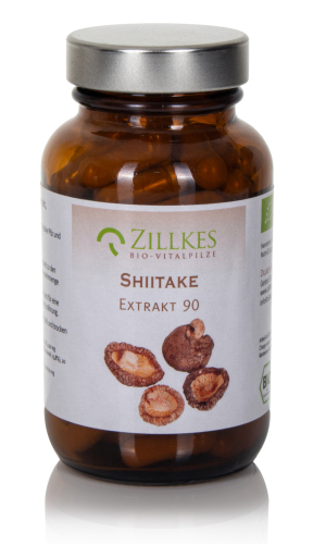 Shiitake Extrakt 90 Kapseln bio