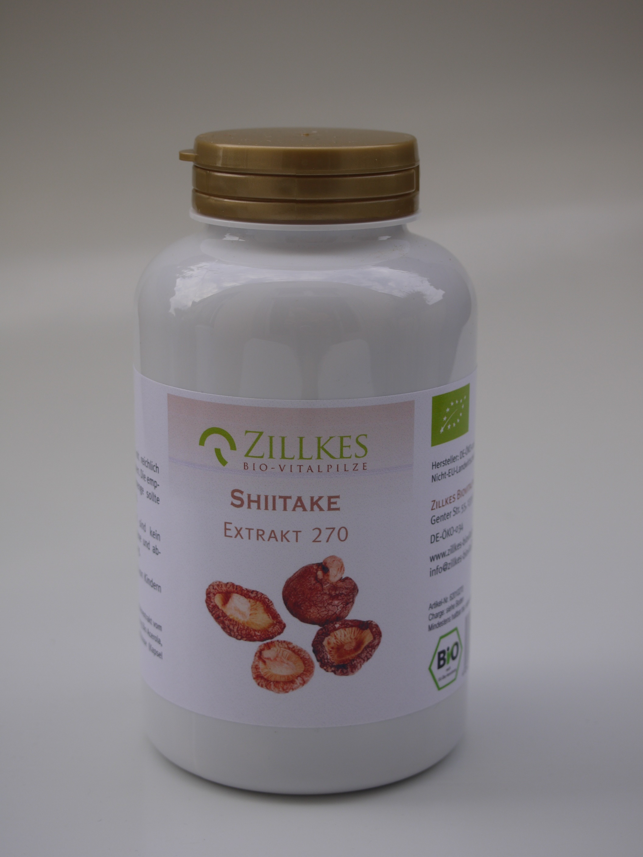 Heilpilze und Vitalpilze bio kaufen und bestellen Shiitake Extrakt