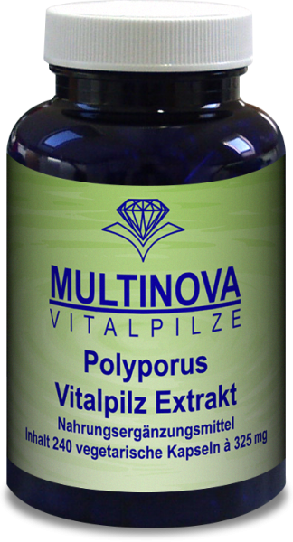Multinova Bio Polyporus Extrakt, 240 Kapseln