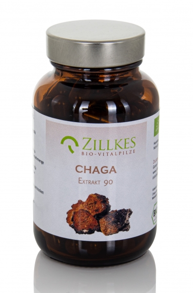 Zillkes Biovitalpilze Chaga Extrakt Flacon 90 Kapseln