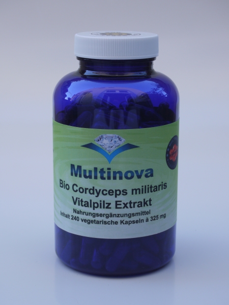 Extrakt Cordyceps militaris bio 240 Kapseln