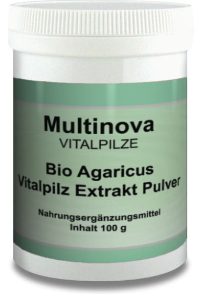 Agaricus Extrakt von Multinova, 100 g lose