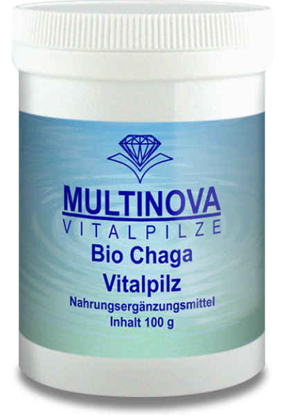 Multinova Chaga Bio Pulver 100 gr.